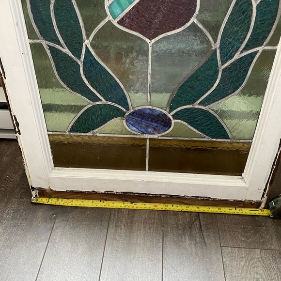 Vintage Stained Glass Window 1900-1920 - Picture 5 of 6